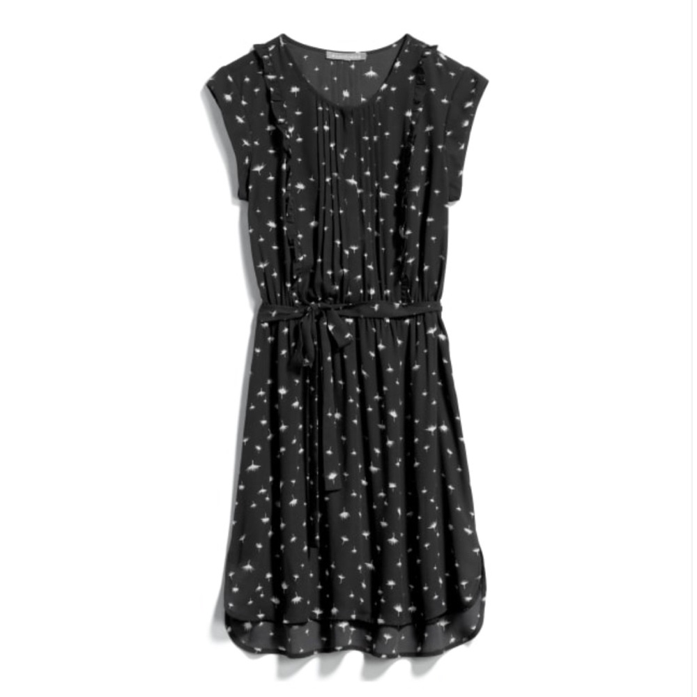 Daniel Rainn Black and White Flower Dress